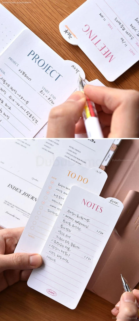 Round Index Sticky Notes [20types] | Sticky Memo