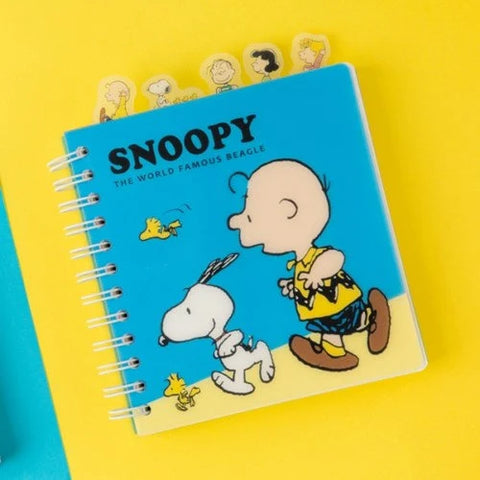 Peanuts Index Line Notizbuch [2 Farben]