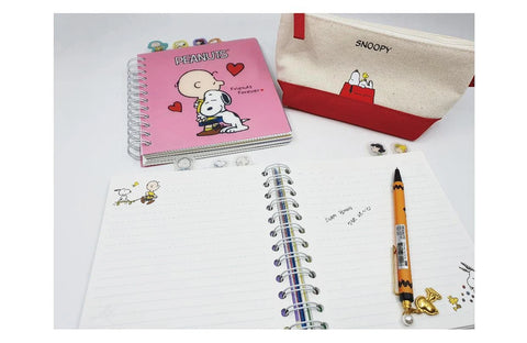 Peanuts Index Line Notebook [2colors]