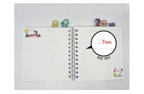 Peanuts Index Line Notebook [2colors]