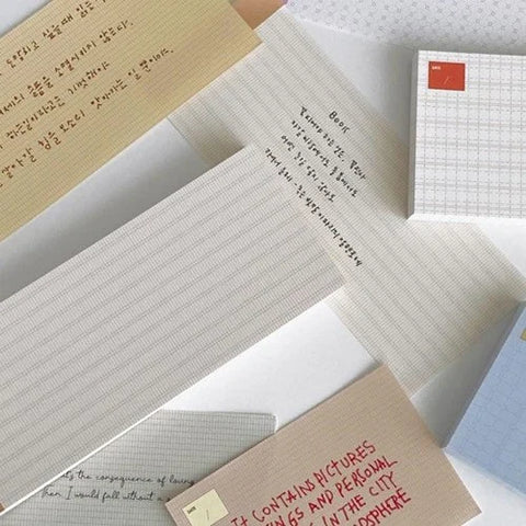 OAB Long Memo Pad [4colors]