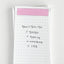 OAB Long Memo Pad [4colors]