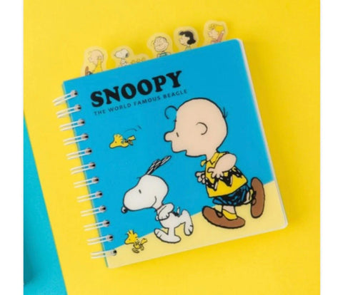 Peanuts Index Line Notizbuch [2 Farben]