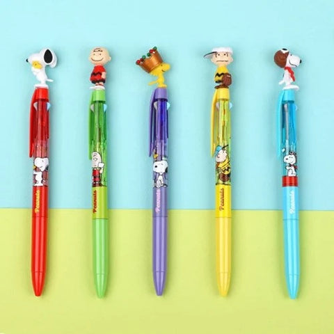 0.5mm Peanuts 3 Colors Ballpoint Pen