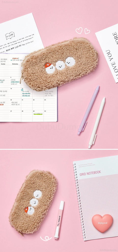 Bichon Pencil Case [2colors] | Pen Pouch