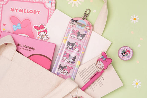 SANRIO My Melody & Kuromi 4Cut Key Ring