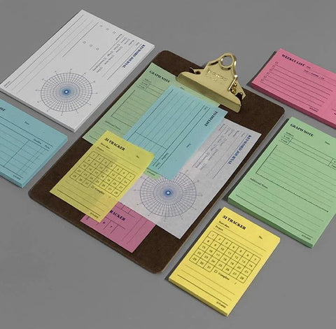 31 Tracker Tracing Paper Sticky Notes
