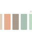 Magnetic Bookmarks _ Grid Sunset 5P