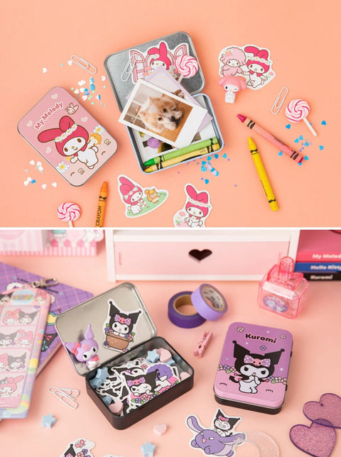 SANRIO Tin Case Stickers Pack [6types]