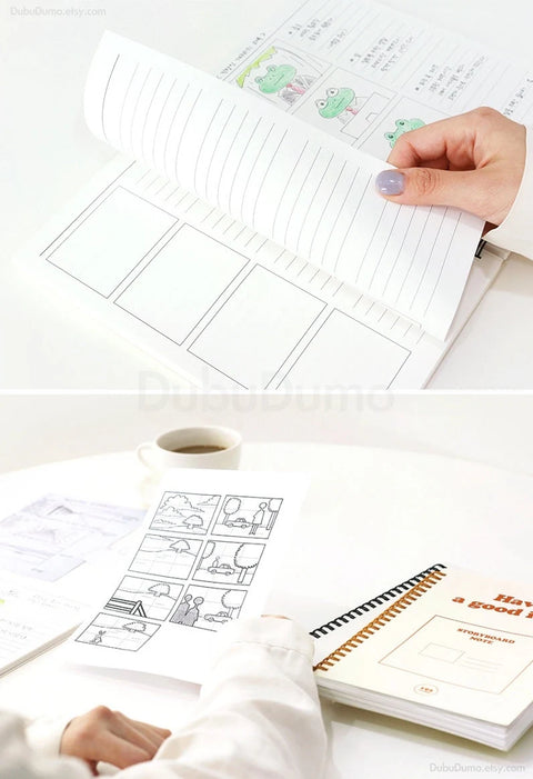 A5 Storyboard Idea Notebook [2colors]