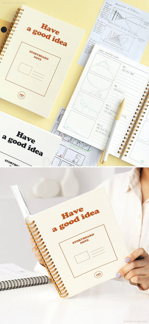 A5 Storyboard Idea Notebook [2colors]