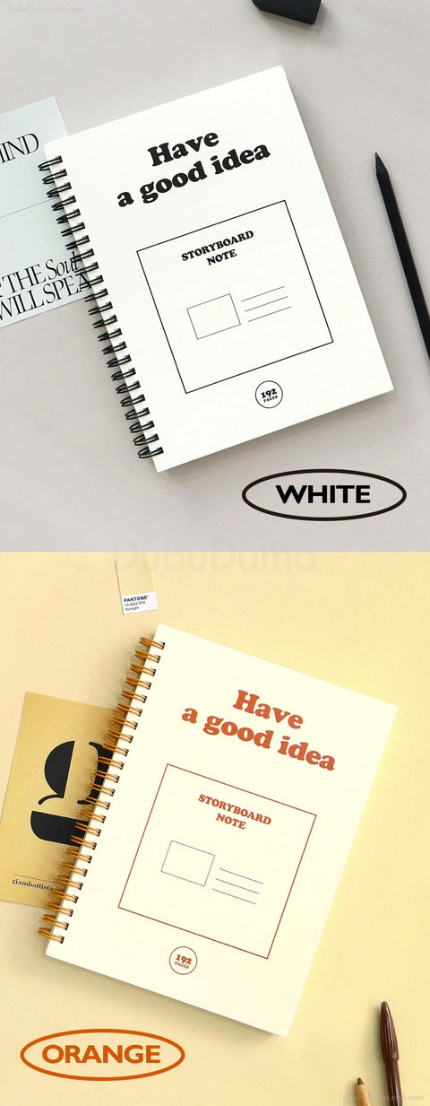 A5 Storyboard Idea Notebook [2colors]