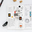 LIFE & PIECES Sticker Collection Pack _ Life | 8sheets