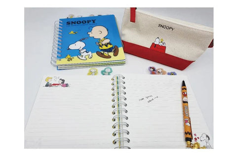 Peanuts Index Line Notebook [2colors]