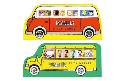 Peanuts Snoopy Bus Sticky Note [2colors]