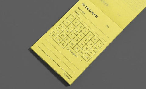 31 Tracker Tracing Paper Sticky Notes