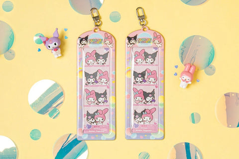 SANRIO My Melody & Kuromi 4Cut Key Ring