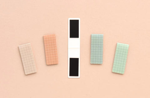 Magnetic Bookmarks _ Grid Sunset 5P