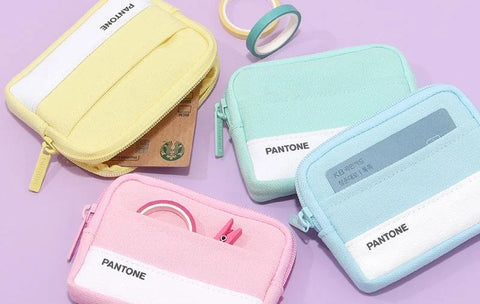 Pantone Mini Pocket Pouch [5colors] | Card Case | Wallet