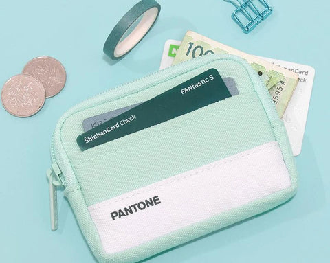 Pantone Mini Pocket Pouch [5colors] | Card Case | Wallet