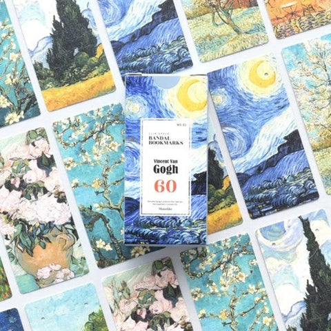 Gogh Bookmarks 60PCS