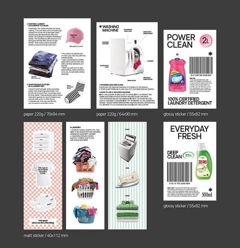 OAB Laundry Sticker Pack