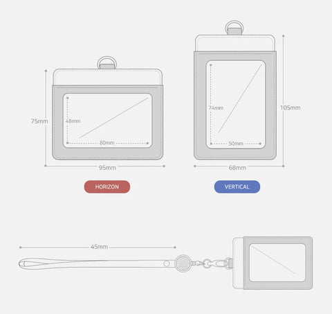 ID Badge Holder [10types] | Lanyard