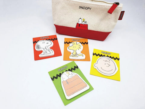 Peanuts Sticky Notes [4Types]