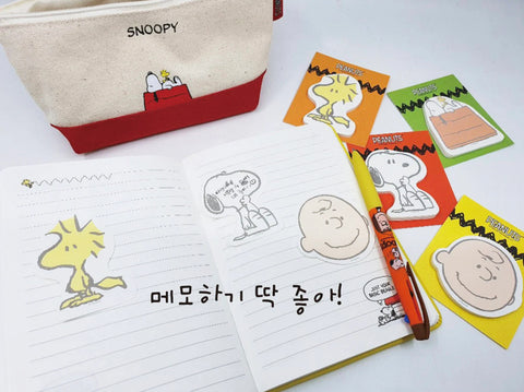 Peanuts Sticky Notes [4Types]