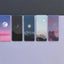 Magnetic Bookmarks _ Moon ver.1 5P