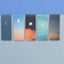 Magnetic Bookmarks _ Moon ver.2 5P