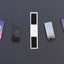 Magnetic Bookmarks _ Moon ver.1 5P