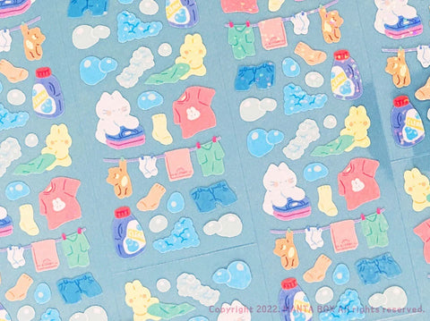 Twinkle Deco Stickers [Laundry Kitten]