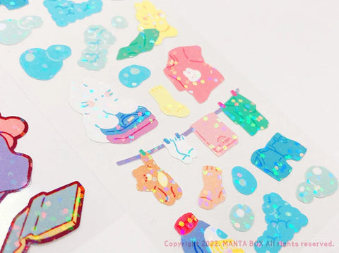 Twinkle Deco Stickers [Laundry Kitten]