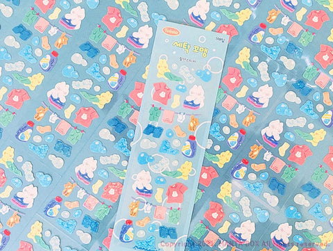 Twinkle Deco Stickers [Laundry Kitten]