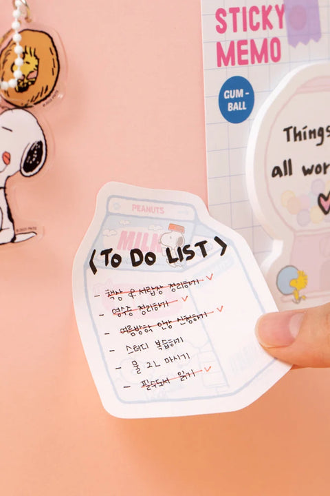 Peanuts Sticky Notes [6types]