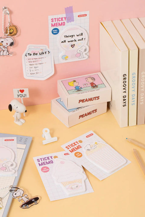 Peanuts Sticky Notes [6types]