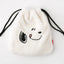 Snoopy Pompom String Pouch