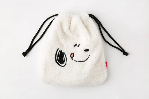 Snoopy Pompom String Pouch