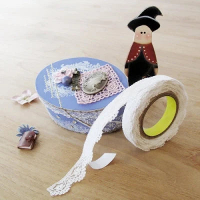 Cotton Lace Adhesive Tape [4types] 25-28 | DIY Tape