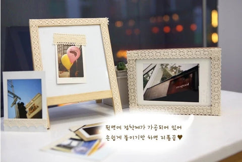 Cotton Lace Adhesive Tape _ Beige [5types] | DIY Tape