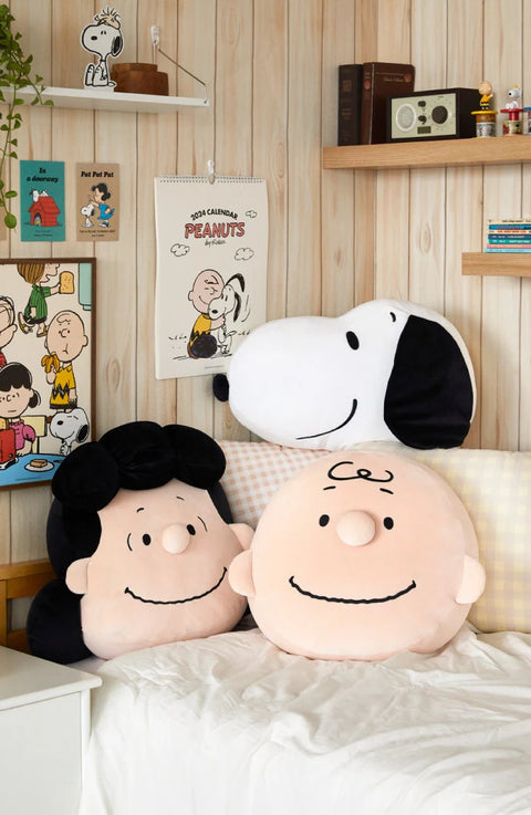 PEANUTS Charlie Brown Face Cushion