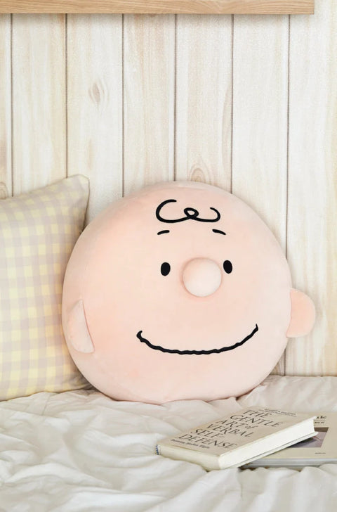 PEANUTS Charlie Brown Face Cushion