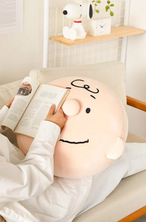 PEANUTS Charlie Brown Face Cushion