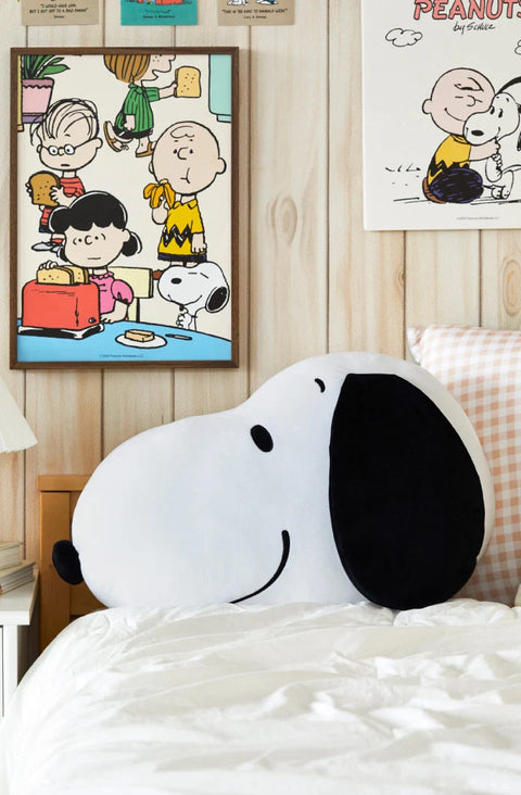 PEANUTS Snoopy Face Cushion