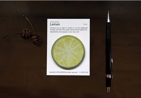Lemon Sticky Notes [2colors]
