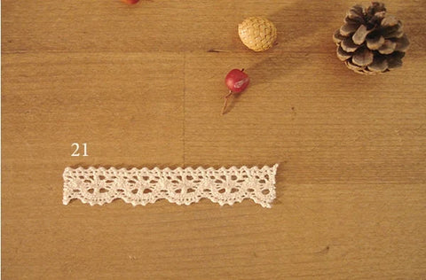 Cotton Lace Adhesive Tape [4colors] | DIY Tape