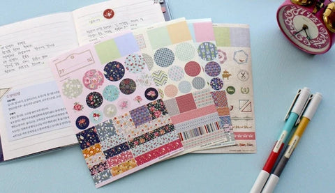 Deco Pattern Sticker Pack | 4sheets