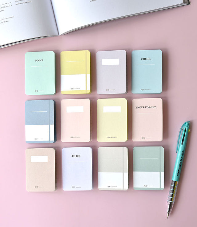 Thumbnail Sticky Memo Book [12types] | Foldable Sticky Notes – dubudumo